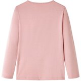  Dječja majica dugih rukava svjetloružičasta 104 | shoptok.hr