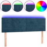  LED uzglavlje tamnoplavo 144x5x78/88 cm baršunasto | Eponuda.ba