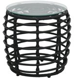  3-dijelni bistro set od poliratana crni | Eponuda.com