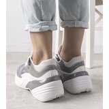 Gemre Silver sneakers on a high sole Rude | Shoptok.si