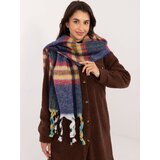 Wool Fashion Italia Scarf-AT-SZ-231501.49-navy blue | shoptok.hr