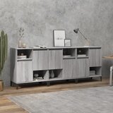  Komode 3 kom boja hrasta 60 x 35 x 70 cm od konstruiranog drva | shoptok.hr