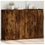 vidaXL Komoda 2 kom boja dimljenog hrasta 60x31x84cm konstruirano drvo Cijene