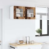  Zidni kuhinjski ormarić 2 pcs Staro drvo 40 x 31 x 40 cm | shoptok.hr