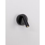 Nova Luce Mat črno aluminijasto LED točkovno svetilo z upogljivo konstrukcijo 7x10 cm Tico – | Shoptok.si