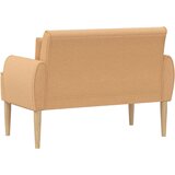  Ljubavni kauč s gumbima Bež 117 x 67 x 77 cm Bouclé | Eponuda.com