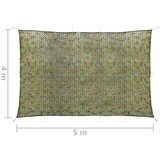 Kamuflažna mreža s torbom za pohranu 4 x 5 m zelena | shoptok.hr
