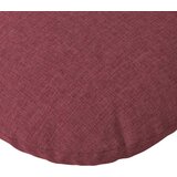  Jastučići za sjedenje 2 pcs Vinska crvena Ø30 x 13 cm tkanina | shoptok.hr