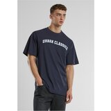 Urban Classics UC College Logo Men's T-Shirt Navy Blue Cijene