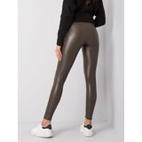 RUE PARIS Leggings-RV-LG-6007.11-dark khaki | ePonuda.com