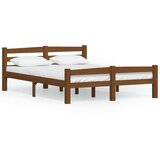  Okvir za krevet od masivne borovine boja meda 120 x 200 cm | shoptok.hr