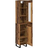 Highboard Staro drvo 34,5 x 34 x 180 cm Konstruirano drvo | shoptok.hr