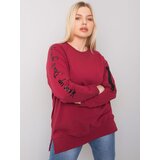 RELEVANCE Tunic-RV-TU-7158.76P-burgundy | shoptok.hr