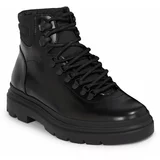 Calvin Klein Pohodni čevlji Lace Up Boot HM0HM01203 Črna