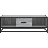  Stolić za kavu boja hrasta sonome 100x57x35 cm od drva i metala | Eponuda.ba