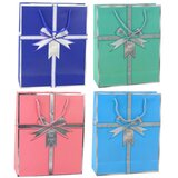  Elegantna Papirna Poklon Vrećica s Mašnom 32 x 26 x 12 cm | shoptok.hr