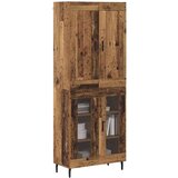  Kuhinjski ormarić 2 pcs Staro drvo Inženjerska drva i staklo | shoptok.hr