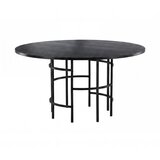 Venture Home Copenhagen okrugli blagovaonski stol ⌀140 cm, crni Slike