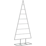 vidaXL Kovinska novoletna jelka za dekoracijo črna 180 cm | Shoptok.si
