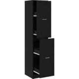 Apoteka za pohranu Crni hrast 40 x 41 x 174.5 cm | shoptok.hr