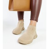 Gemre Dark beige lightweight sports sneakers Vaclava | Shoptok.si