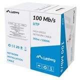 Lanberg BOBINA UTP RJ45 100MB/S SILIDO CCA AWG24 305M GRIS, (20754602) | Shoptok.si