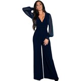 Fenzy Elegantni Kombinezon S V-Izrezom Georgina, Tamno Plavi Cijene