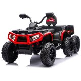  Baterijski Quad ATV 6 kotača s prikolicom JC606 24V 4x4 crveni | shoptok.hr