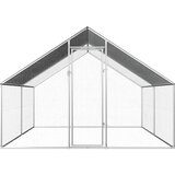  kavez za kokoši od pocinčanog čelika 2,75 x 4 x 1,92 m | Eponuda.com