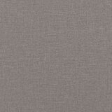 Box spring krevet Taupe i bijela 140 x 190 cm tkanina | shoptok.hr
