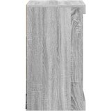  Komoda s LED svjetlima boja sivog hrasta 41 x 37 x 67 cm Siva | shoptok.hr