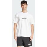 Adidas Funkcionalna majica 'Essentials Linear' črna / bela | Shoptok.si