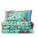 Matthew Williamson Zelena/plava posteljina za bračni krevet od pamučnog satena 200x200 cm Paradise Parrot – | shoptok.hr