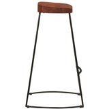  Barski stolci Gavin 2 kom 50 x 40 x 78 od masivnog drva manga | shoptok.hr
