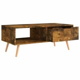  Stolić za kavu boja hrasta 100 x 49,5 x 43 cm konstruirano drvo | Eponuda.ba