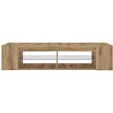vidaXL TV ormarić s LED svjetlima Artisan hrast 135x39x30 cm | shoptok.hr