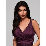 Edoti Women's midi dress with slim straps and a sweetheart neckline LIDIA DL | shoptok.hr