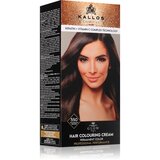 Kallos Glow Lasting Cream Colour permanentna barva za lase odtenek Mahogany Brown 60 ml Cene
