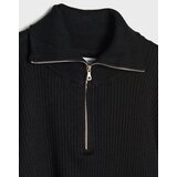 Sinsay Rebrasti džemper half-zip s viskozom Slike