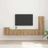  Komplet TV omaric 3 pcs Umetni hrast Konstruiran les, (5000132346) | Shoptok.si