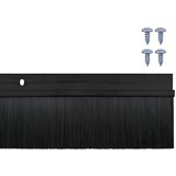  Držač četke za vrata 6 pcs Crna 100 cm Aluminijski legura | Eponuda.ba