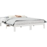  Okvir kreveta bez madraca bijeli 180x200 cm od masivne borovine | shoptok.hr