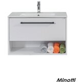 Minotti lavabo sa ormarićem 60cm lineart nova white | ePonuda.com