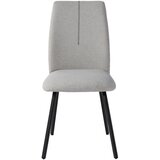 Hom`in stol, kovina, tekstil črna, svetlo siva | Shoptok.si