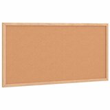  Ploča od pluta s okvirom od masivnog borovog drva 60 x 30 cm | shoptok.hr