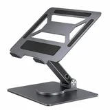 Nosač za laptop HUB, 7 u 1, Sivi,