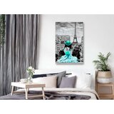  Slika - Paris Colour (1 Part) Vertical Green 80x120 | shoptok.hr