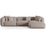 Micadoni Bež kotna sedežna garnitura (desni kot) Martina – Home | Shoptok.si