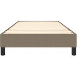  Okvir za krevet s oprugom smeđesivi 90x200cm od tkanine | shoptok.hr