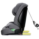 Kinderkraft auto sedište za decu, safety fix 2, 76-150cm, sivo
